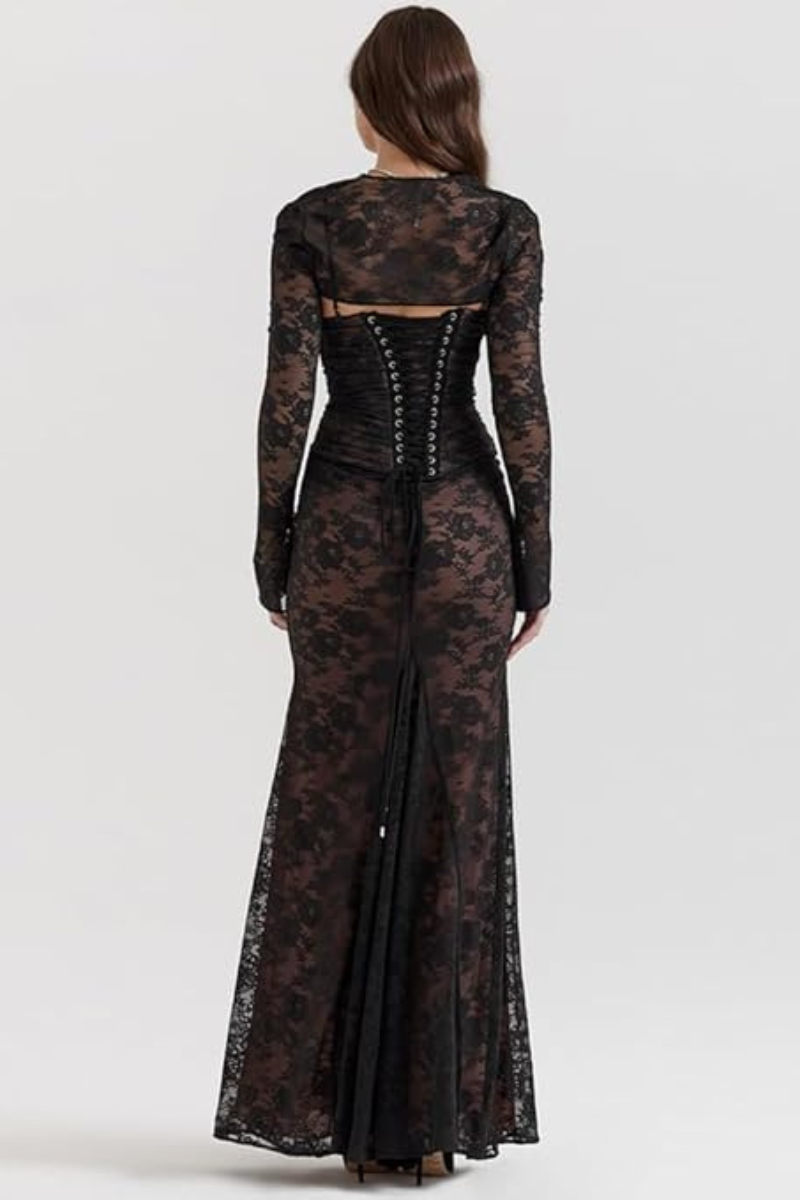 FEMME Lace Maxi Dress