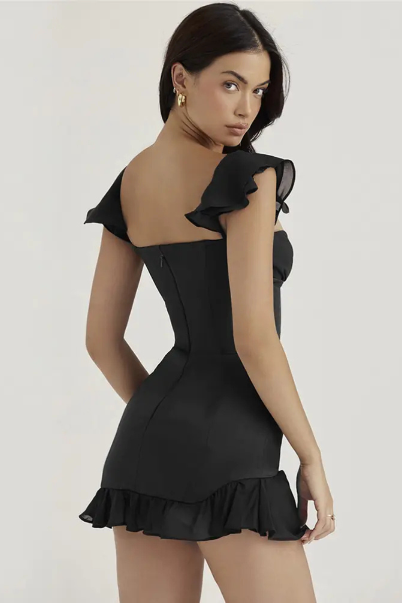 FEMME Off Shoulder Mini Dress