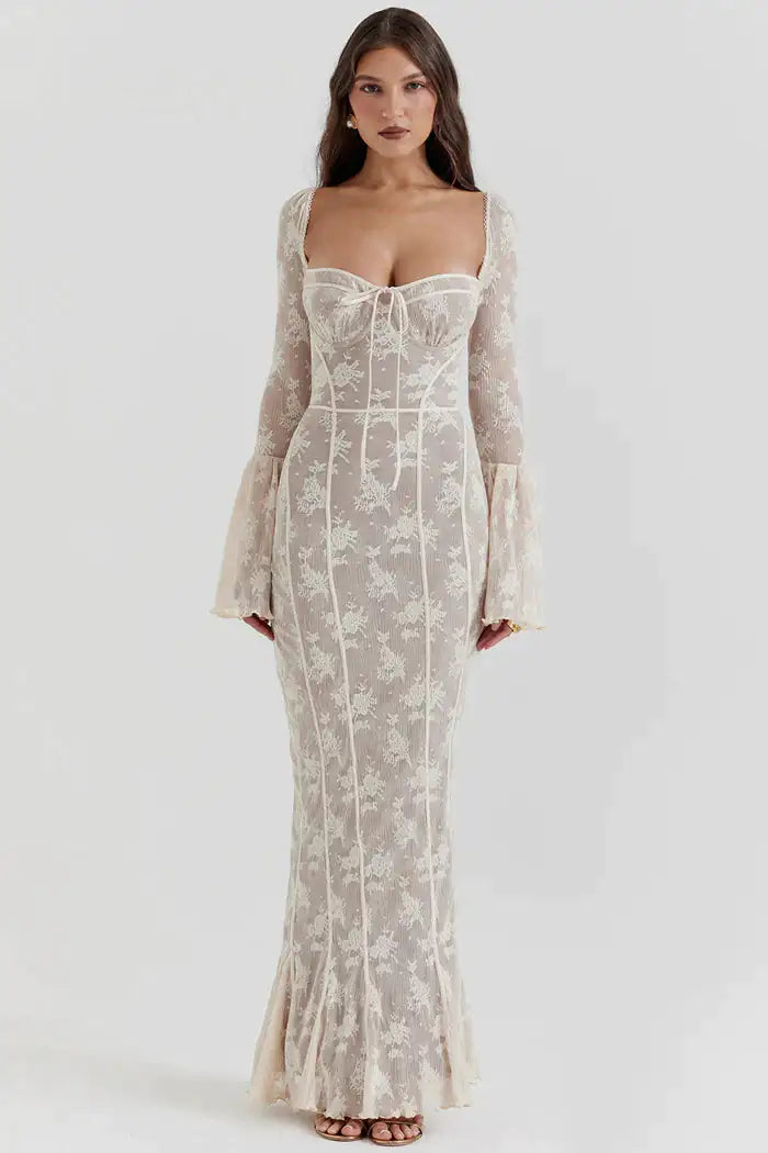 FEMME Lace Maxi Dress