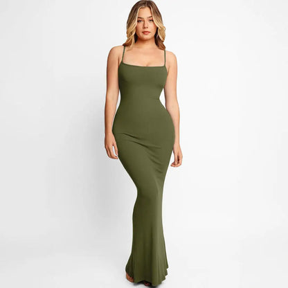 Lounge Dress- Built-In Shapewear