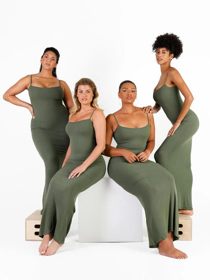 Lounge Dress- Built-In Shapewear