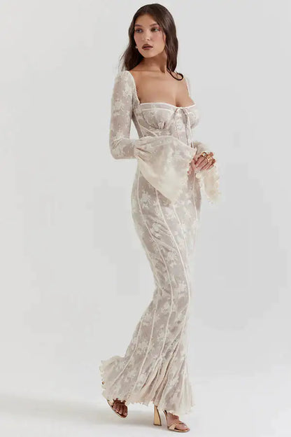 FEMME Lace Maxi Dress