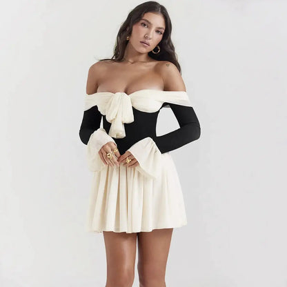 FEMME Off Shoulder Dress