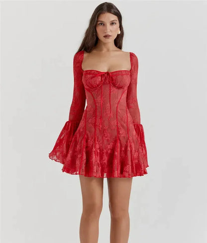 FEMME Lace Mini Dress